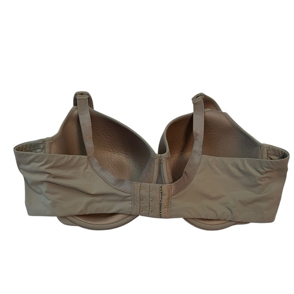 ThirdLove 44D Perfect Coverage Bra Nude Smooth Wide Strap Comfort - Picture 5 of 5